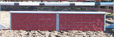 Burlingham 10' Masonry Walls, Set - Red Brick  