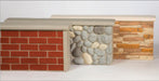 Burlingham 10' Masonry Walls, Set - Red Brick  