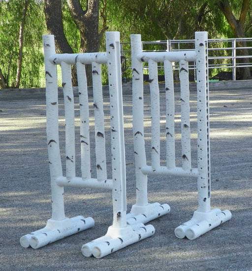 Burlingham Birch Jump Standards, Pair - 5' Birch Jump Standards, Pair  