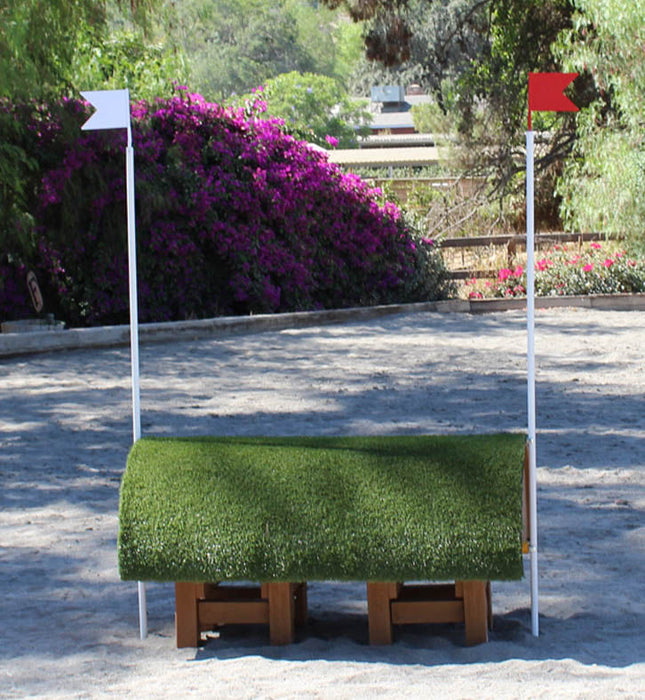 Burlingham 5' Derby 1/2 Round w/Turf - 5' Derby 1/2 Round w/Turf, 2 Sets  