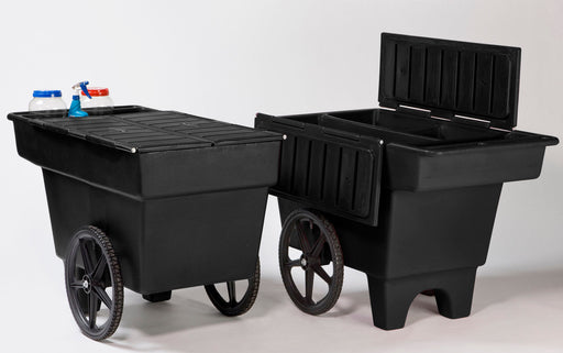 Burlingham Feed Cart - Black  