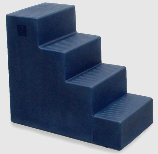 Burlingham 4-Step Mounting Block - Navy  