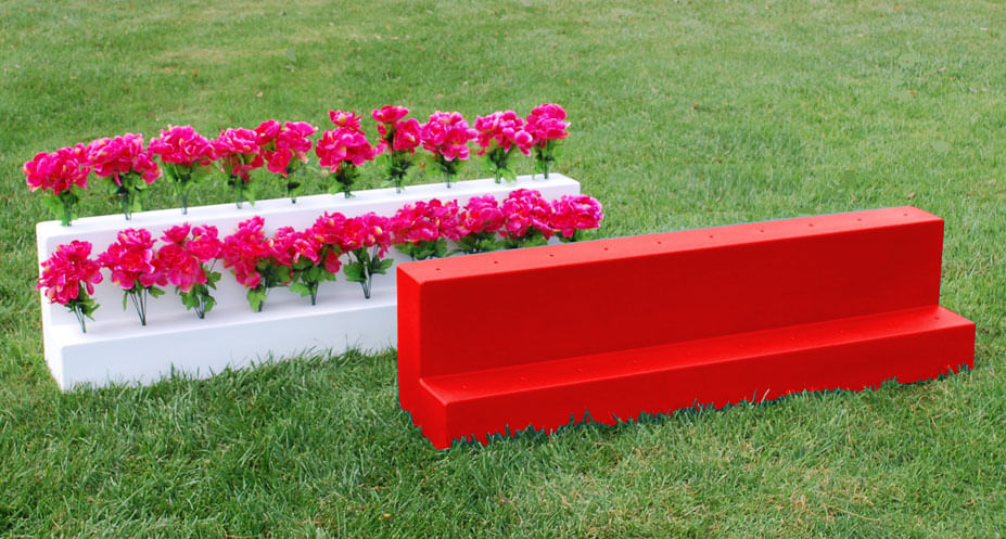 Burlingham 10' Flower Stairs, Set - Red  