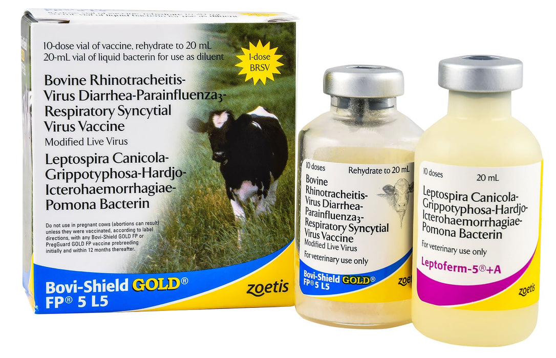 Bovi - Shield Gold FP 5 L5 - Jeffers - Animal Health & Wellness > Vaccines