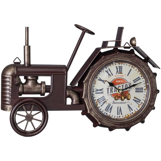 Bronze Tractor Wall Clock - Jeffers - Home Goods & Gifts > Home Decor and Candles for Home Improvement