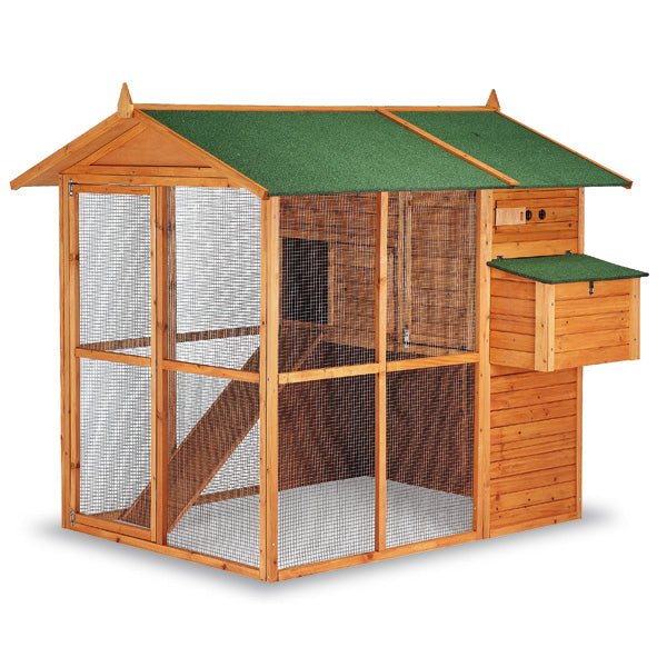 Brussels Chicken Coop – Large Backyard Coop for Up to 15 Hens - GAUE2 - 1