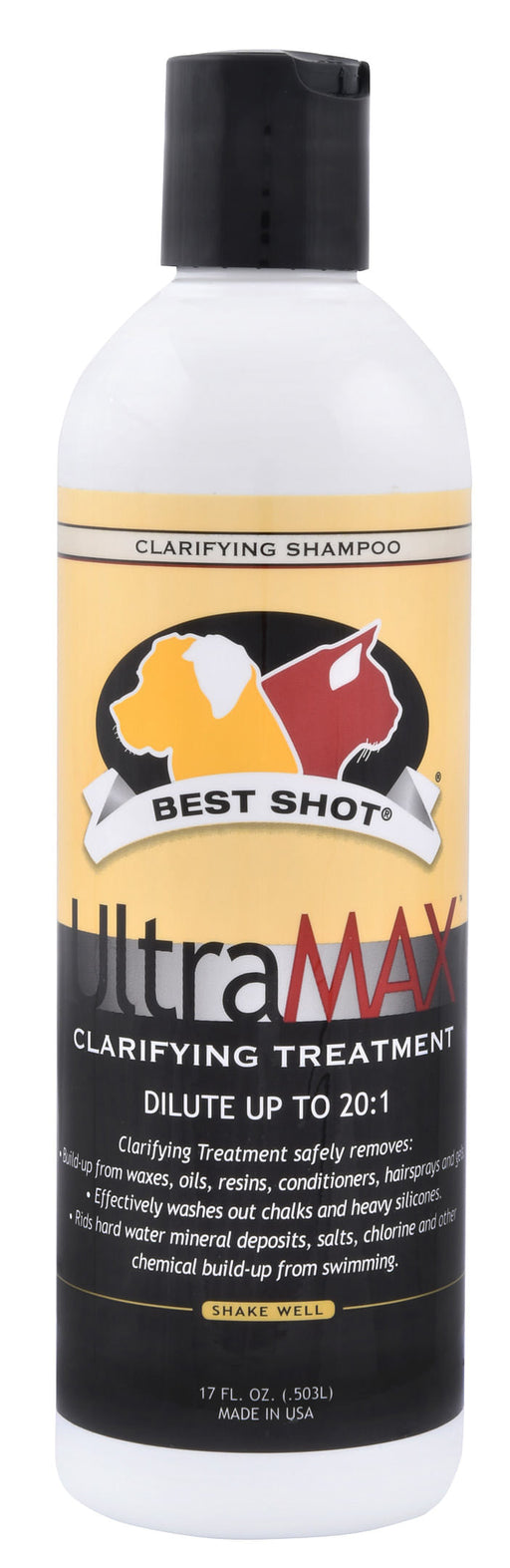 Best Shot UltraMAX Pro Clarifying Shampoo - 17 oz Best Shot UltraMAX Pro Clarifying Shampoo  