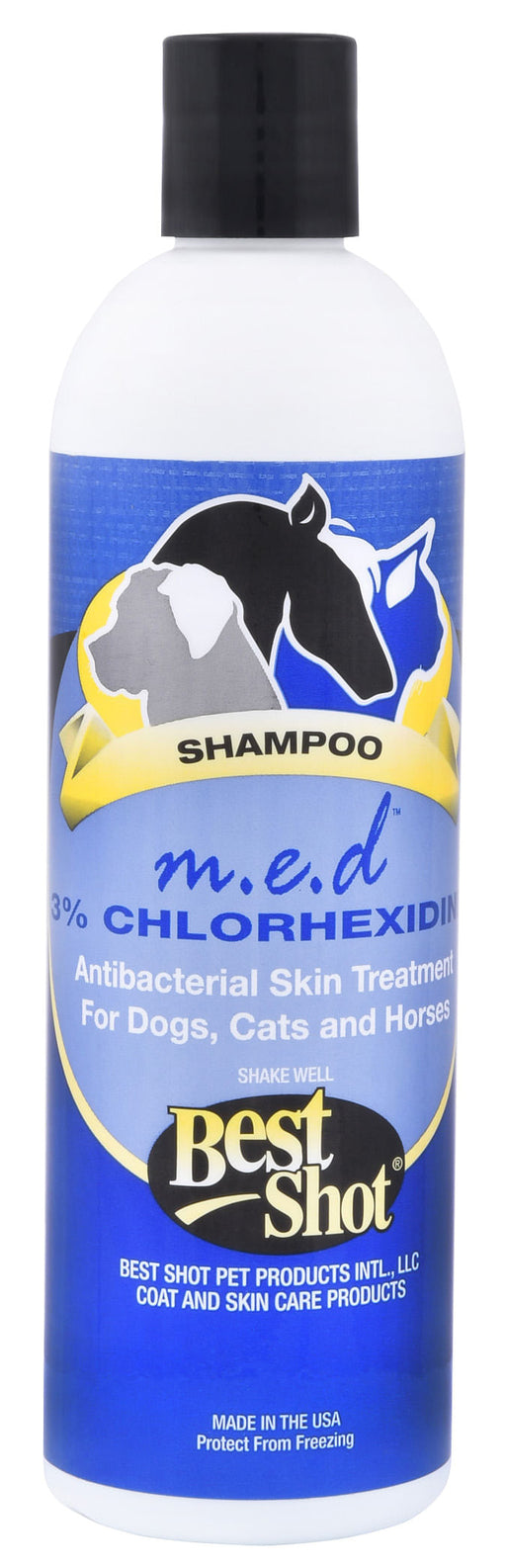 M.E.D. 3% Chlorhexidine Shampoo - 12 oz M.E.D. 3% Chlorhexidine Shampoo  