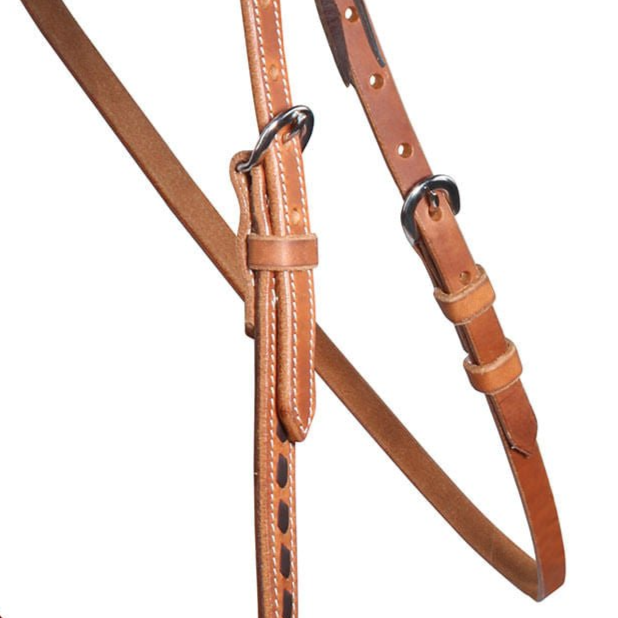 Professional's Choice Buckstitch Harness Leather Browband Headstall