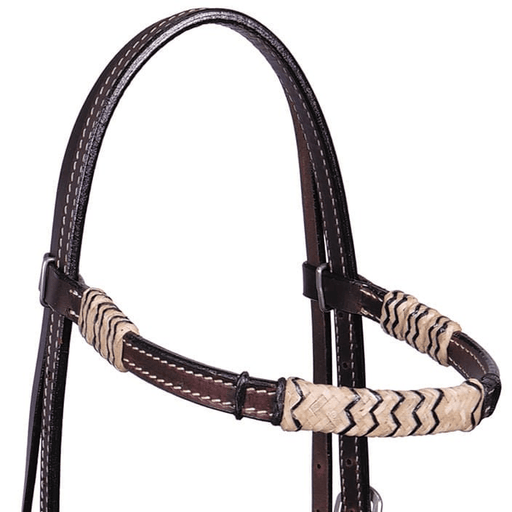 Buffalo Leather Chaparral Browband Headstall - BUFSG - 2