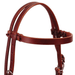 Buffalo Leather Fully Adjustable Rawhide Side Pull Headstall - BUFU7 - 2