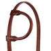 Buffalo Leather of the Rockies Leather One Ear Headstall - BUFU3 - Light Oil - 3