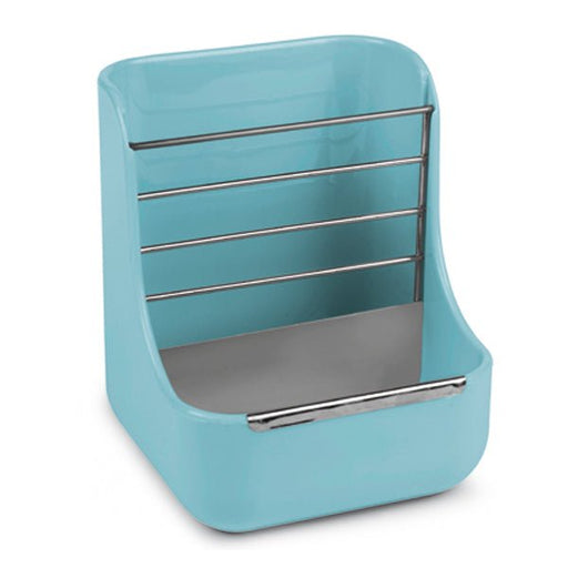 Bunny Feeder for Small Animals – Rabbit, Guinea Pig, Chinchilla, Hamster, Ferret - GAUDX - Blue - 1 ct - 1