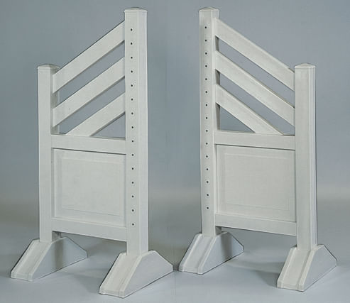 Burlingham 5' 83JS Jump Standards, Pair - Jeffers - Horse Supplies > Training