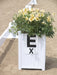 Burlingham White Arena Flower Box - Jeffers - Horse Supplies > Horse Supplies