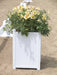 Burlingham White Arena Flower Box - Jeffers - Horse Supplies > Horse Supplies