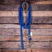 Poly Lead Rope with Bolt Snap, 10'L - Royal Blue  