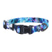 Inspire Adjustable Fashion Dog Collar - Rainy Day Floral Large - 1" x 18"-26" 