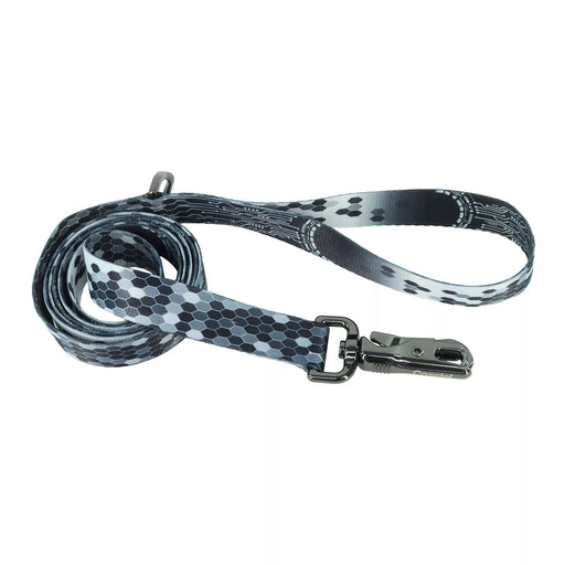 Inspire Fashion Dog Leash - Digital Matrix Medium/Large - 1" x 6' 