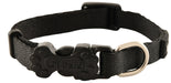 Li'l Pals Solid Collars and Leads, 5/16" W - 5"-7" Black Li'l Pals Collar  