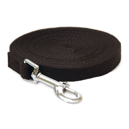 Cotton Training Lead, 15' - Black  