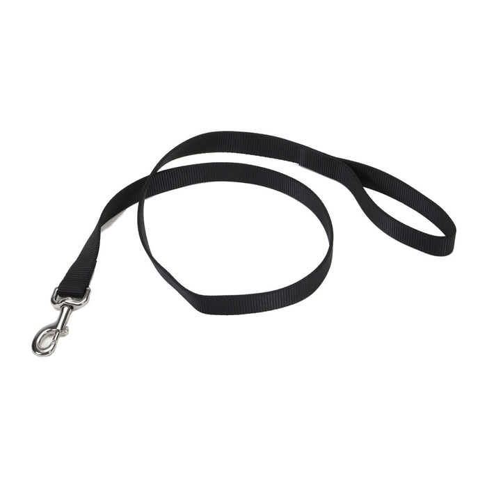 Coastal Single-Ply Dog Leash - Black  