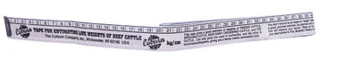 Beef Cattle Weigh Tape -   