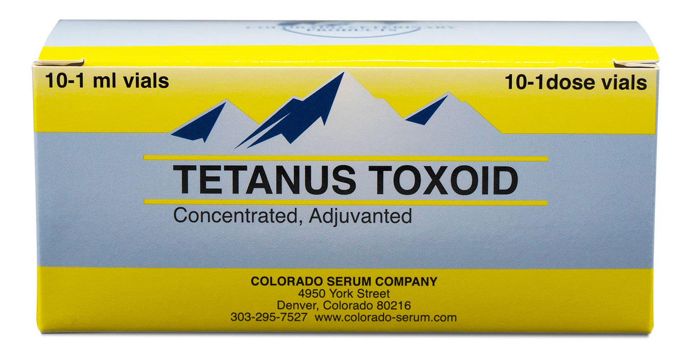 Tetanus Toxoid Concentrate - 10 Single Dose  