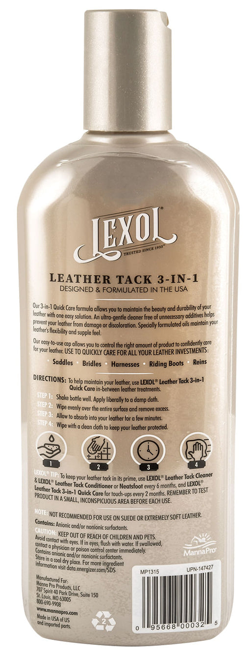 Lexol Leather Tack 3-in-1 -   