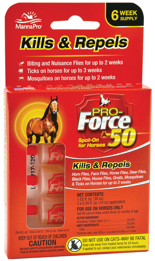 Pro Force 50 Spot On, 6 pk - Pro Force 50 Spot On, 3 pack  