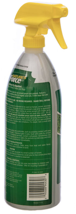 Nature's Force Fly Spray by Manna Pro, 32 oz -   