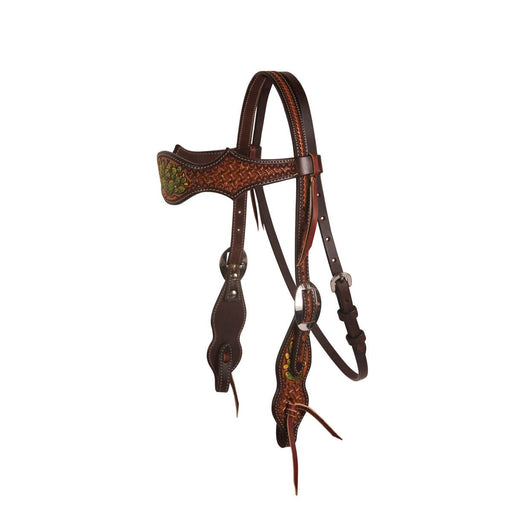 Cactus Browband Headstall - Jeffers - Horse Supplies > Horse Tack > Bridles & Headstalls