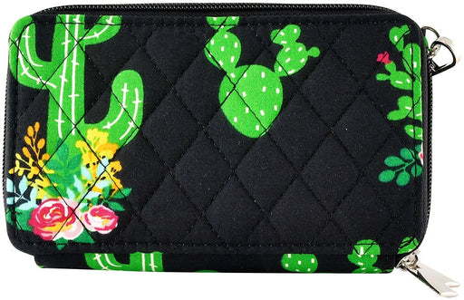 Cactus Garden Quilted Crossbody Organizer Clutch - Jeffers - Women > Accessories, Jewelry, Handbags