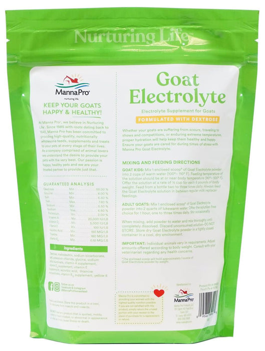 Goat Electrolyte, 16 oz - 12 Pack  