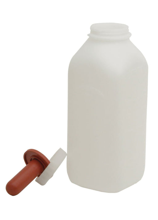 Calf Bottle with Screw - On Nipple - Jeffers - Animal Health & Wellness > Nursing Supplies