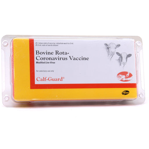 Calf - Guard Vaccine, box of 25 (1 dose) vials - Jeffers - Animal Health & Wellness > Vaccines