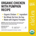Callie’s Kitchen Gourmet Dog Treats Variety Pack – Organic & Plant - Based Options, Grain - Free, Healthy Soft Jerky Snacks, Made in USA - PH3AJ - 4oz - Organic Chicken & Pumpkin - 6
