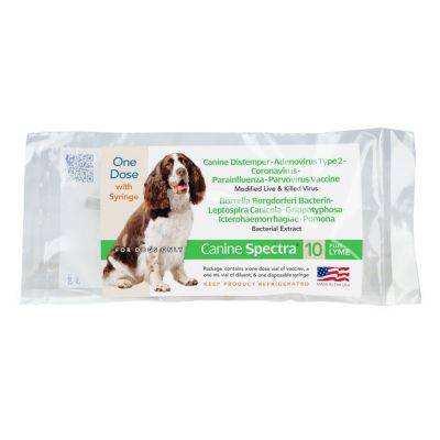 Canine Spectra 10 Plus Lyme, 1 Dose with Syringe — Jeffers