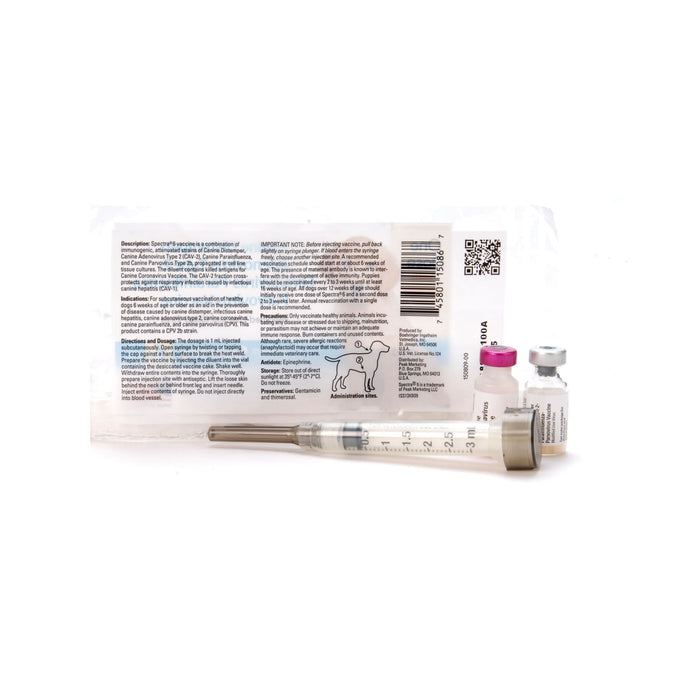 Canine Spectra 6 (6-way) Dog Vaccine