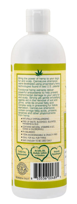 CannaLove Allergy & Itch Relief Shampoo, 16 oz - Jeffers - Animal & Pet Supplies > Pet Grooming > Pet Shampoo & Conditioner