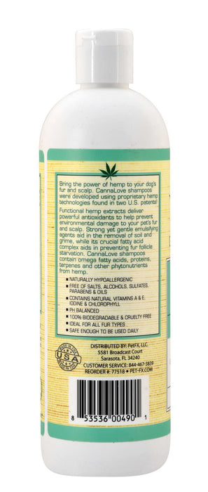 CannaLove Puppy Shampoo, 16 oz - Jeffers - Animal & Pet Supplies > Pet Grooming > Pet Shampoo & Conditioner