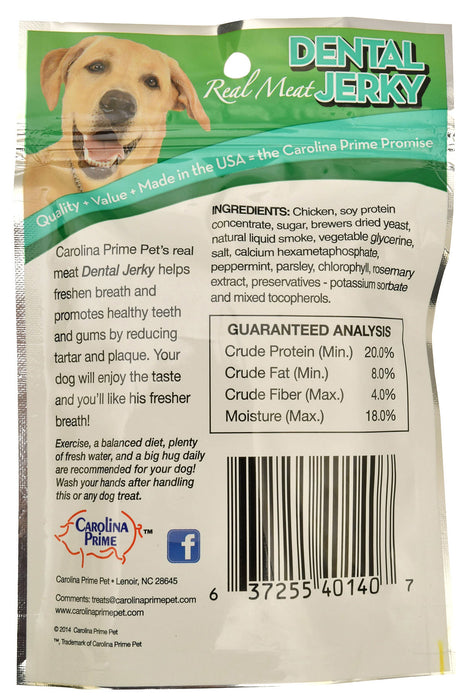 Carolina Prime Dental Jerky, 6 oz - 6 oz Carolina Prime Dental Jerky  