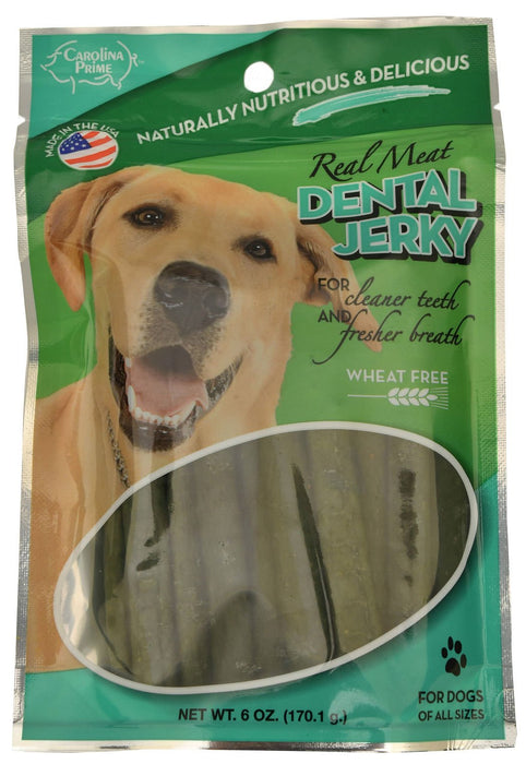 Carolina Prime Dental Jerky, 6 oz - Jeffers - Dog Supplies > Dog Treats > Jerky & Sausages