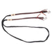Cashel Flat Braid Leather Rein - QL1NC - Black - 1