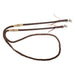 Cashel Flat Braid Leather Rein - QL1ND - Brown - 2