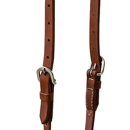 Cashel Harness Leather Slip Ear Headstall - QL1AG - 3