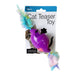 Cat Jingle Rolling Toy with Feather - KL23J - Assorted - 1