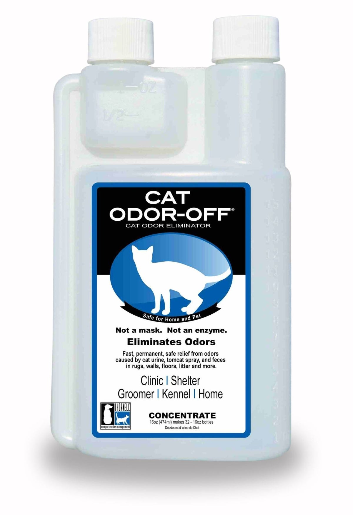 anti cat scent for litter box Cat Odor Off Concentrate (16 oz)