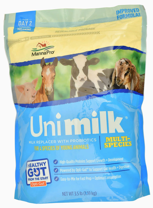 Unimilk Multi-Purpose Milk Replacer - Unimilk Multi-Purpose Milk Replacer, 3-1/2 lb  