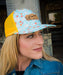 STS Turquoise Paisley Patch Hat, Ladies -   